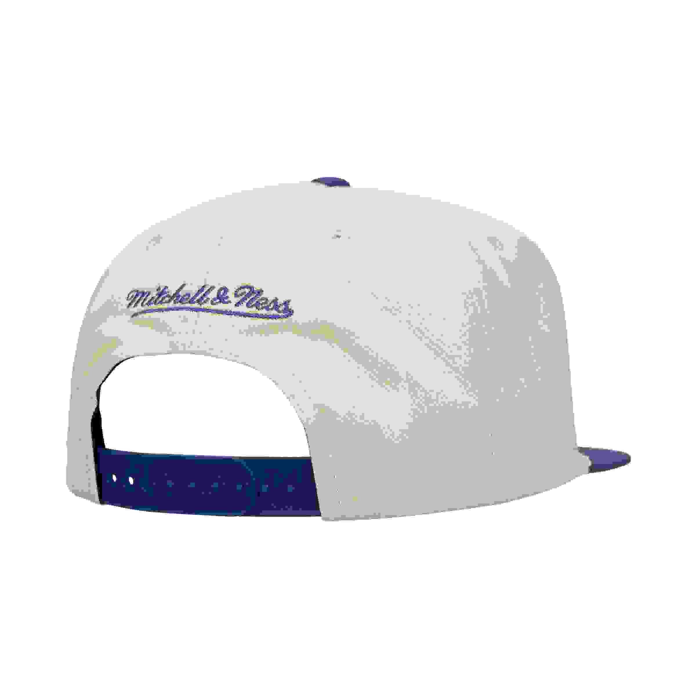Mitchell & Ness Los Angeles Dodgers Cityscape Cream Snapback Hat